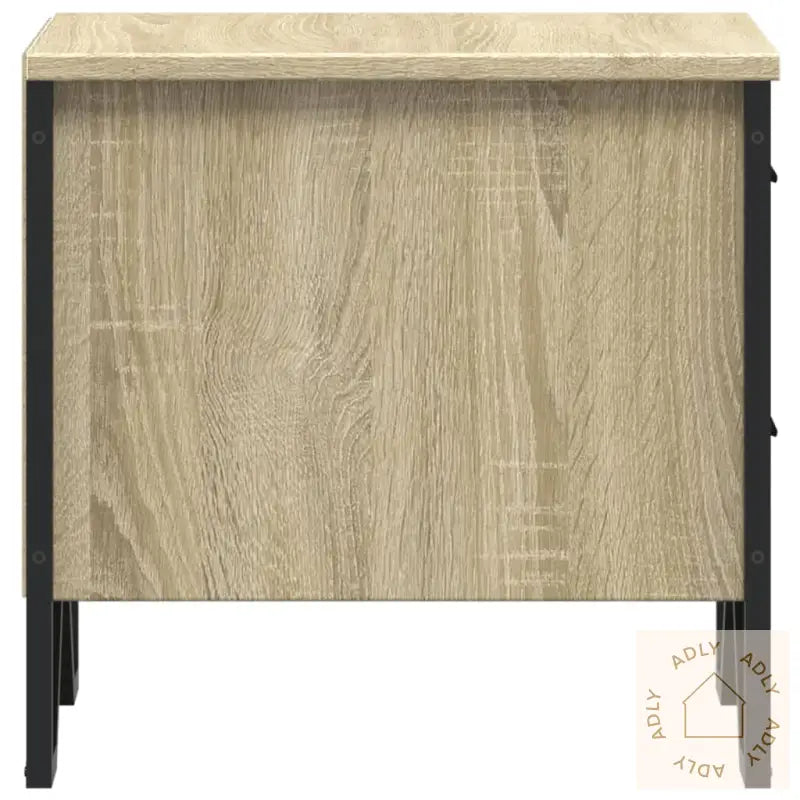 Nattbord Sonoma Eik 40X41X40 Cm Konstruert Tre