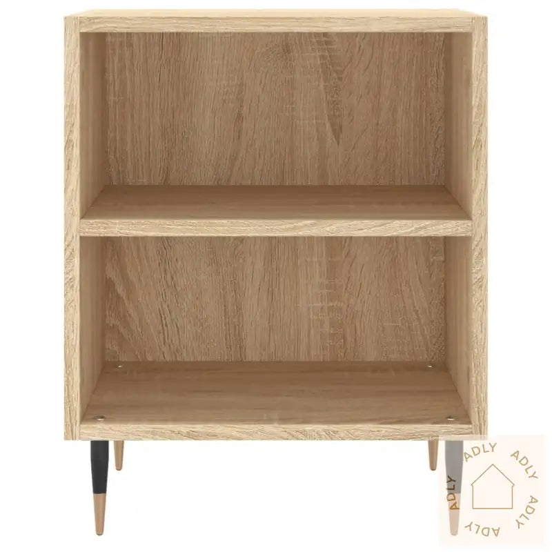 Nattbord 2 Stk Sonoma Eik 40X30X50 Cm Konstruert Tre