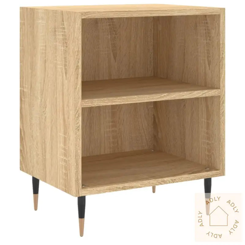Nattbord 2 Stk Sonoma Eik 40X30X50 Cm Konstruert Tre
