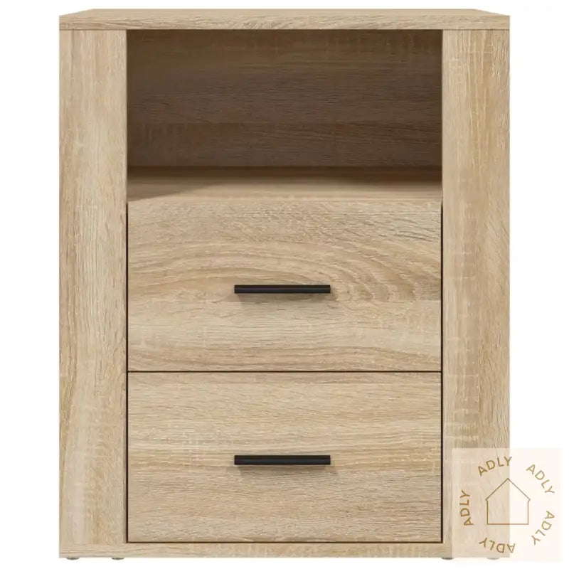 Nattbord Sonoma Eik 50X36X60 Cm Konstruert Tre