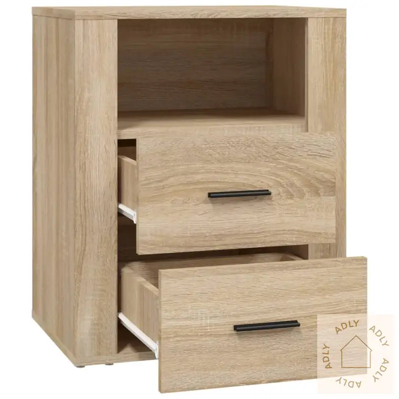 Nattbord Sonoma Eik 50X36X60 Cm Konstruert Tre