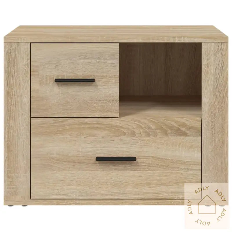 Nattbord Sonoma Eik 60X36X45 Cm Konstruert Tre