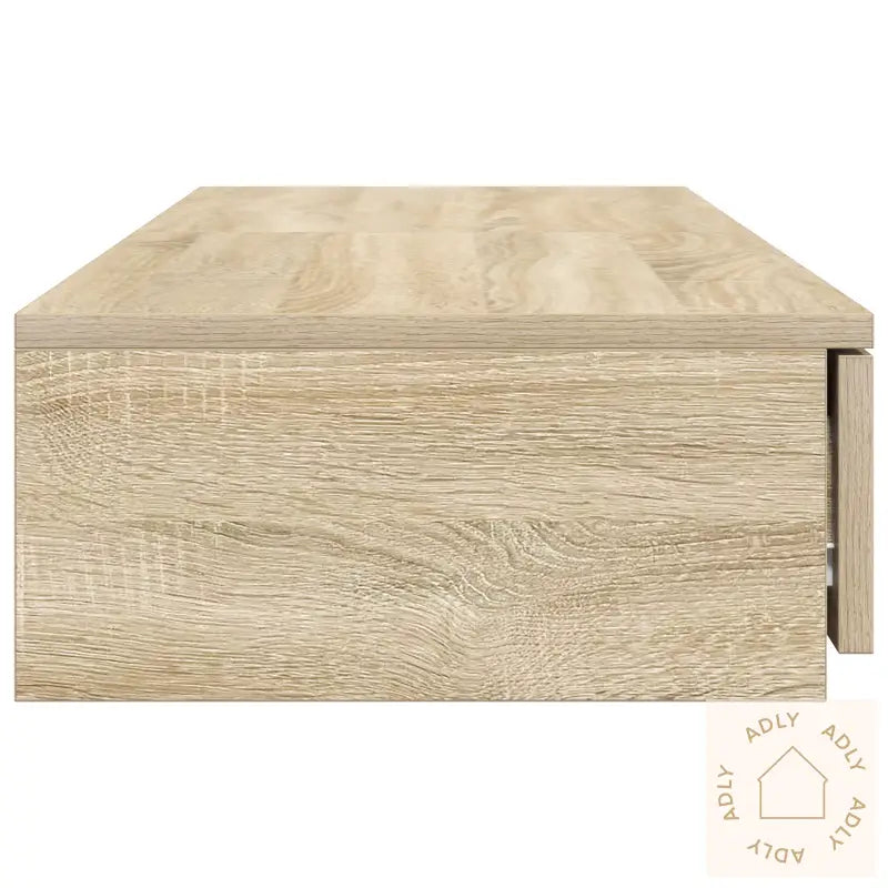 Nattbord I Sonoma Eik 120X36.5X16.5 Cm Konstrukt Treet