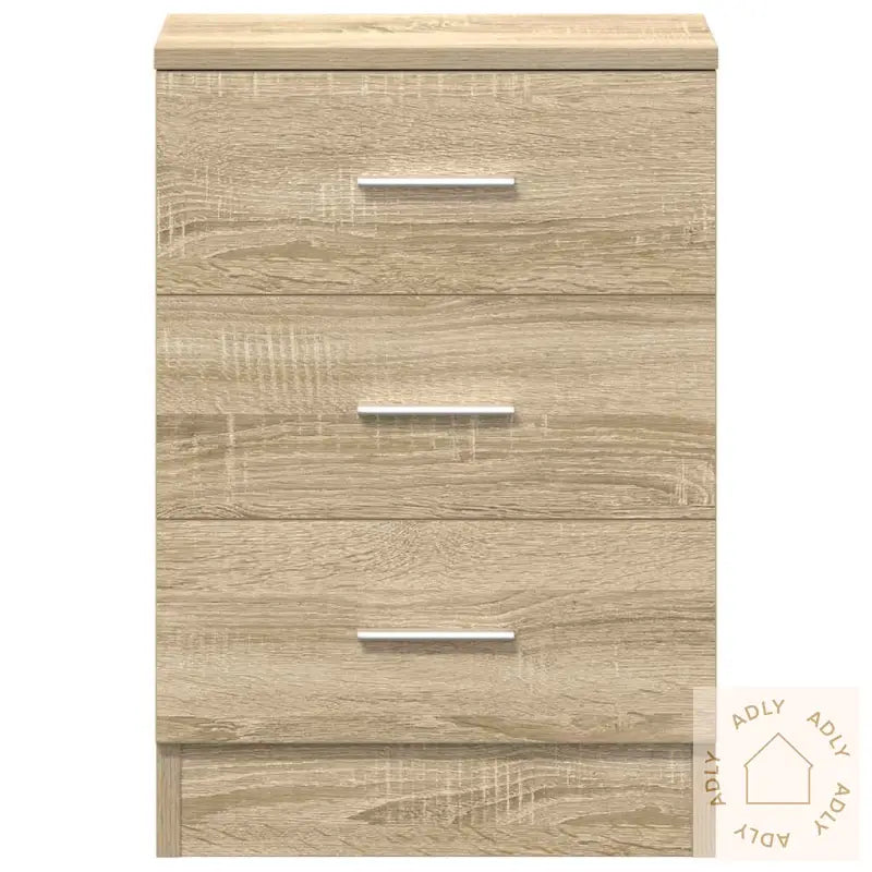 Nattbord Sonoma Eik 38X35X56 Cm Konstruert Tre