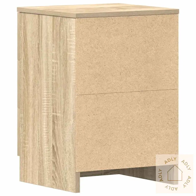 Nattbord Sonoma Eik 38X35X56 Cm Konstruert Tre