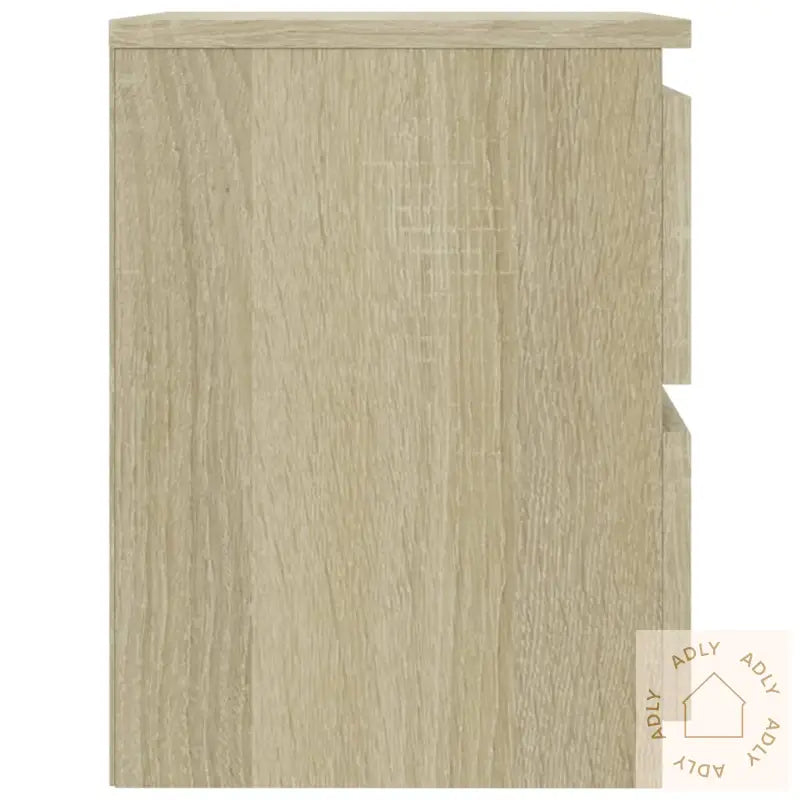 Nattbord Sonoma Eik 30X30X40 Cm Konstruert Tre