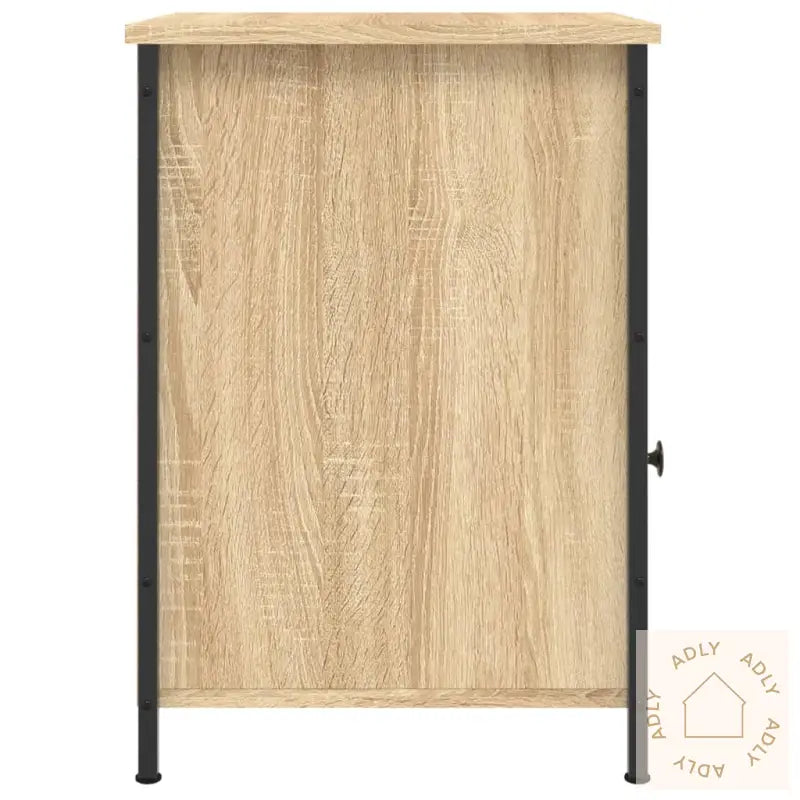 Nattbord 2 Stk Sonoma Eik 40X42X60 Cm Konstruert Tre