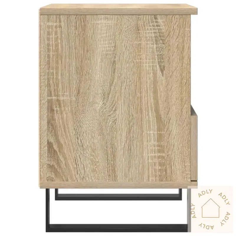 Nattbord 2 Stk Sonoma Eik 40X35X50 Cm Konstruert Tre