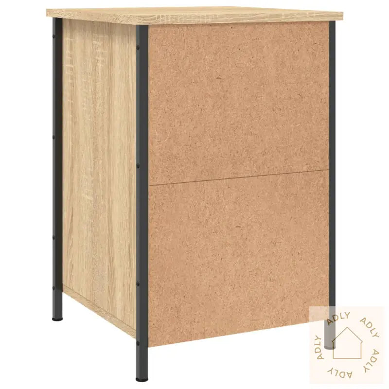 Nattbord 2 Stk Sonoma Eik 40X42X60 Cm Konstruert Tre