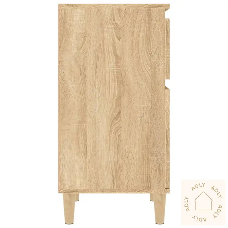 Nattbord 2 Stk Sonoma Eik 40X35X70 Cm