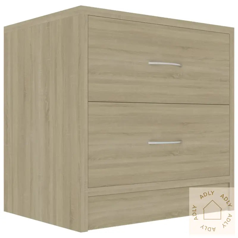 Nattbord Sonoma Eik 40X30X40 Cm Konstruert Tre