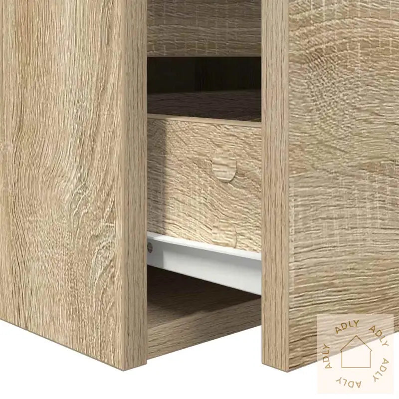 Veggmontert Nattbord Sonoma Eik 38X34X40 Cm