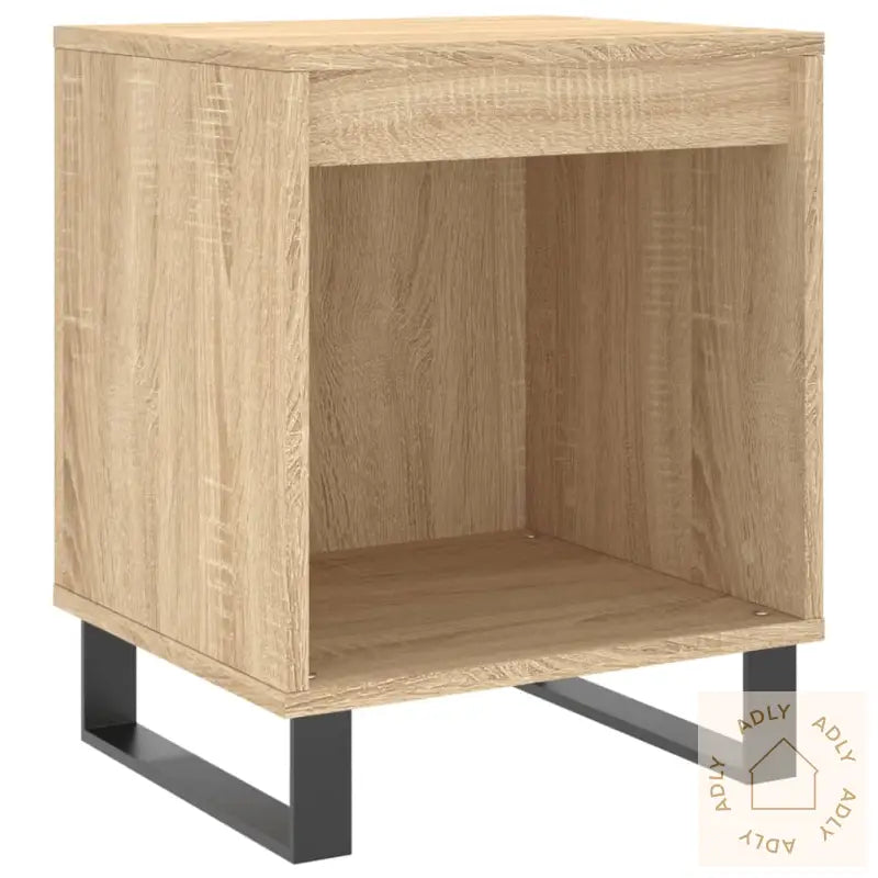 Nattbord 2 Stk Sonoma Eik 40X35X50 Cm Konstruert Tre