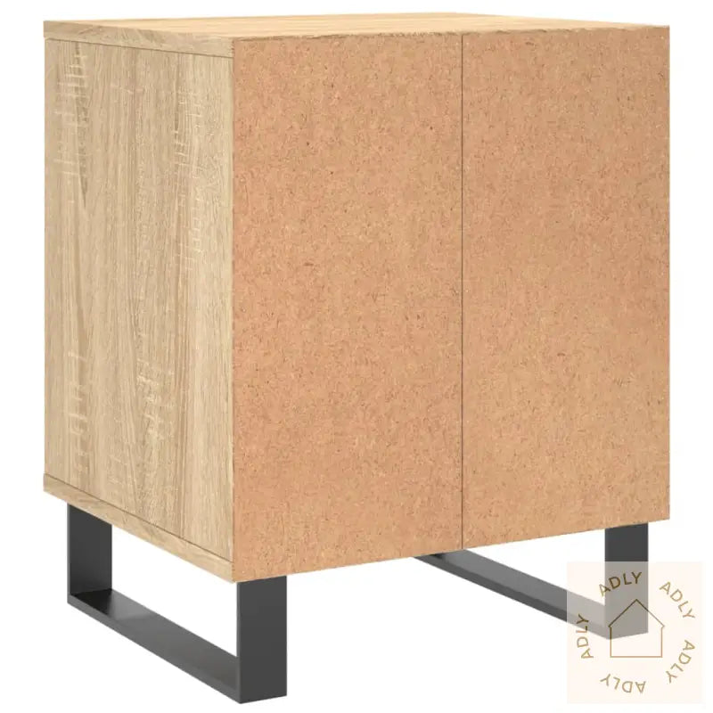 Nattbord 2 Stk Sonoma Eik 40X35X50 Cm Konstruert Tre