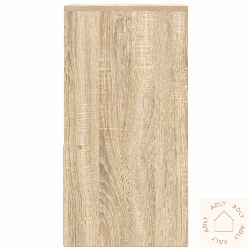 Nattbord Med Skuff 2 Stk Sonoma Eik 35X34X66,5 Cm