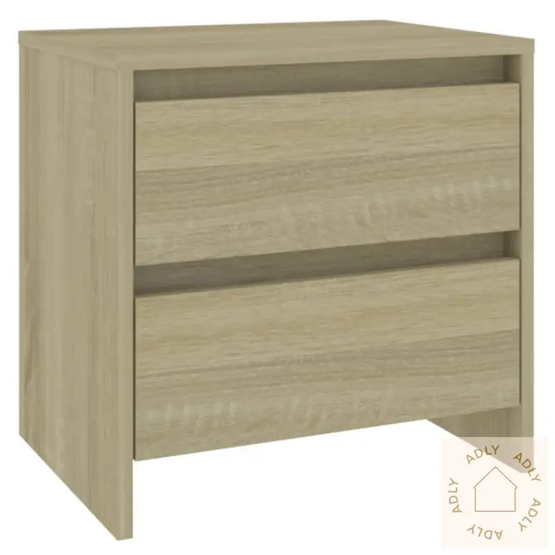 Nattbord Sonoma Eik 45X34,5X44,5 Cm Konstruert Tre