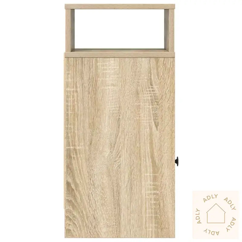 Nattbord Med Skuff Sonoma Eik 25X31X66 Cm