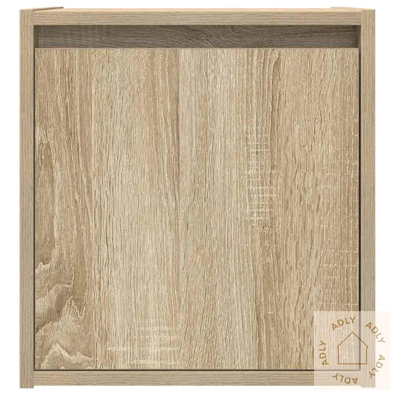 Veggmontert Nattbord Sonoma Eik 38X34X40 Cm