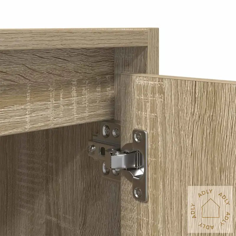 Veggmontert Nattbord Sonoma Eik 38X34X40 Cm