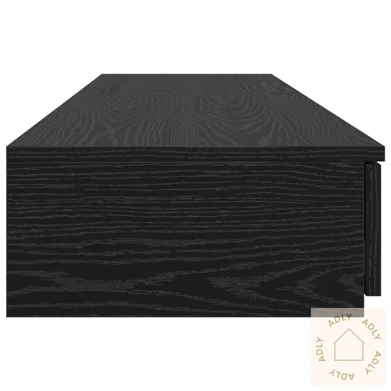 Sengekurver Svart 135X36,5X16,5 Cm Laget Av Tre