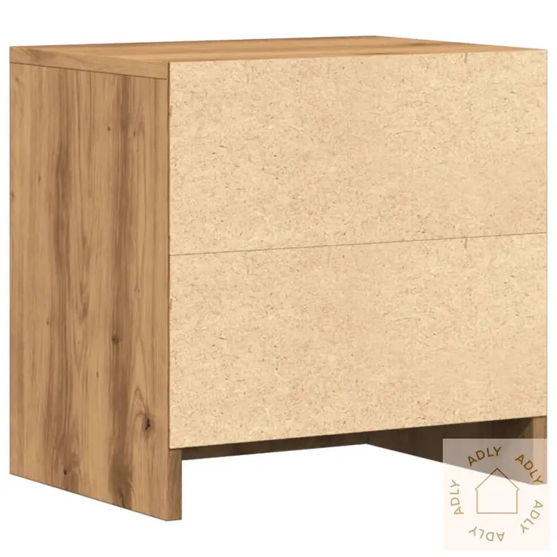 Nattbord 2 Stk Artisan Eik 40X30X40 Cm Konstruert Tre
