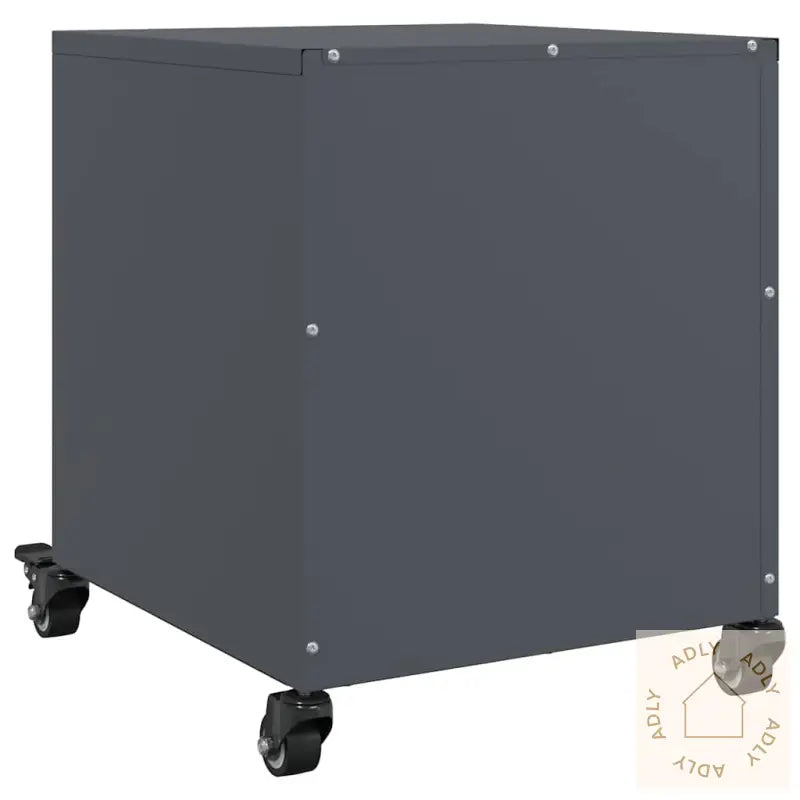 Nattbord Antrasitt 36X39X43,5 Cm Stål