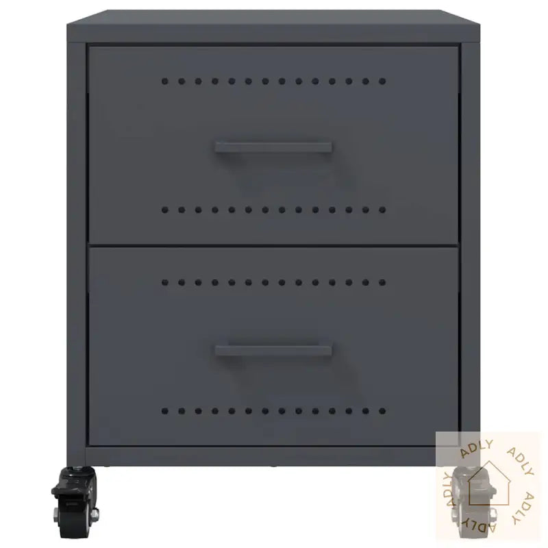 Nattbord Antrasitt 36X39X43,5 Cm Stål