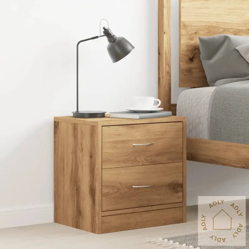Nattbord Artisan Eik 40X30X40 Cm Konstruert Tre