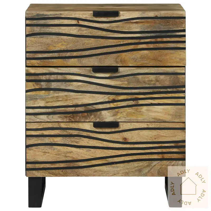 Nattbord 50X33X60 Cm Heltre Mango
