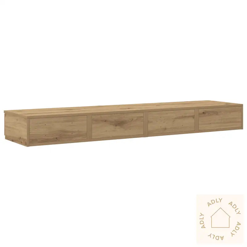 Seng Skuffer Håndverker Eik 140X36,5X16,5 Cm Konstruert Tre
