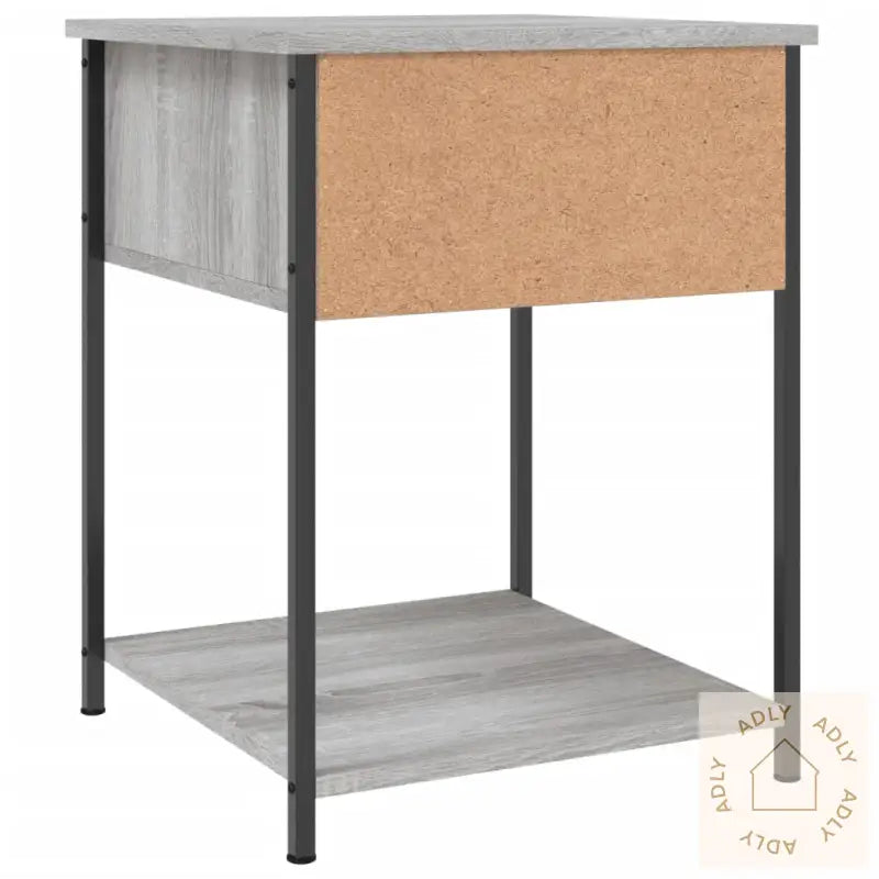 Nattbord Grå Sonoma 44X45X58 Cm Konstruert Tre