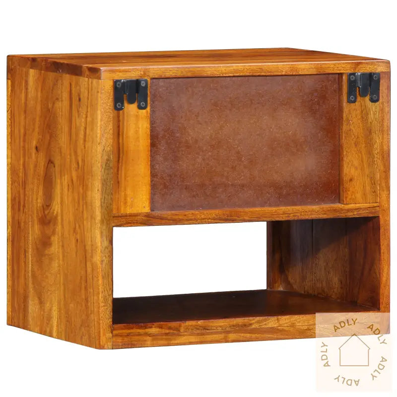 Nattbord 2 Stk 40X35X35 Cm Massivt Tre Akasie