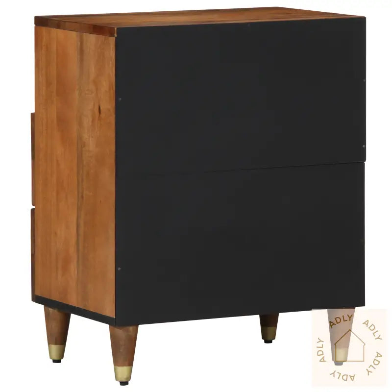 Nattbord 50X33X60 Cm Solid Mangotre