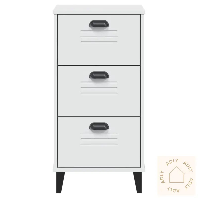 Nattbord Viken Hvit Konstruert Tre