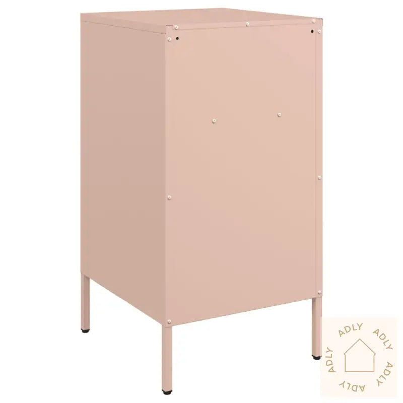 Nattbord Rosa 36X39X68 Cm Stål