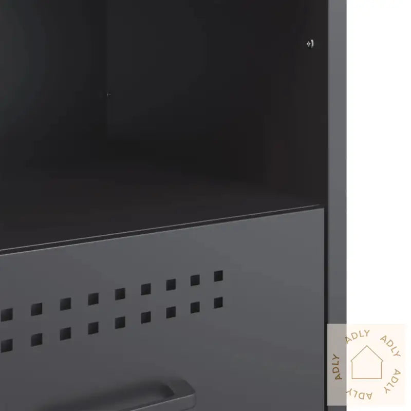 Nattbord Antrasitt 36X39X50,5 Cm Stål