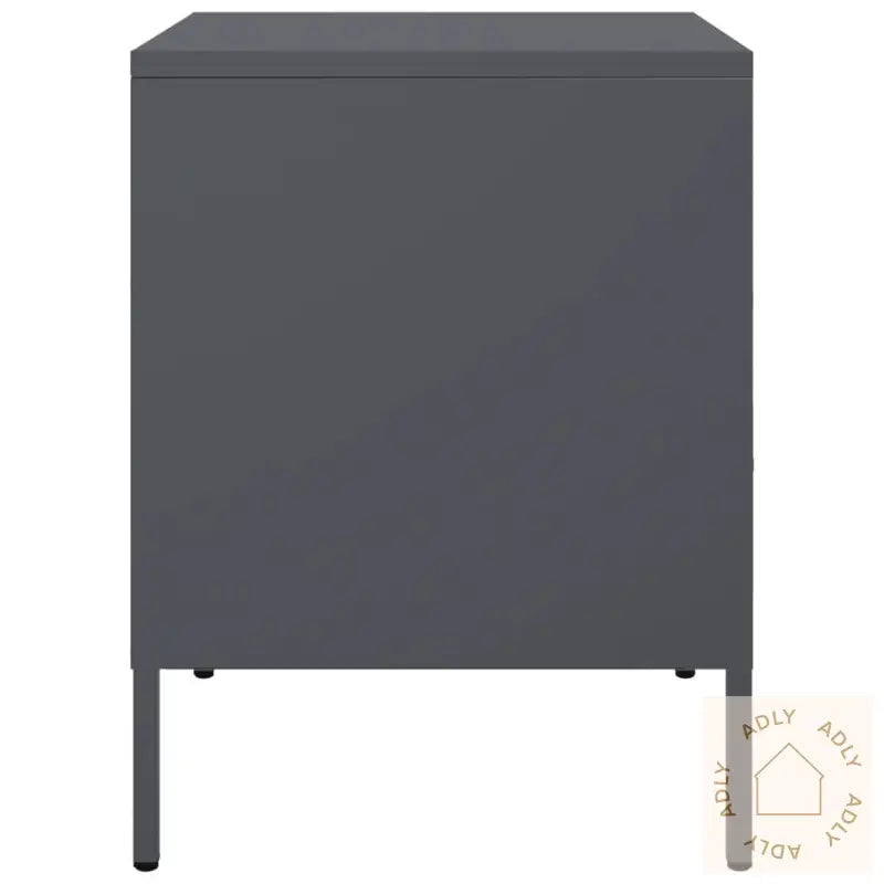 Nattbord Antrasitt 36X39X50,5 Cm Stål