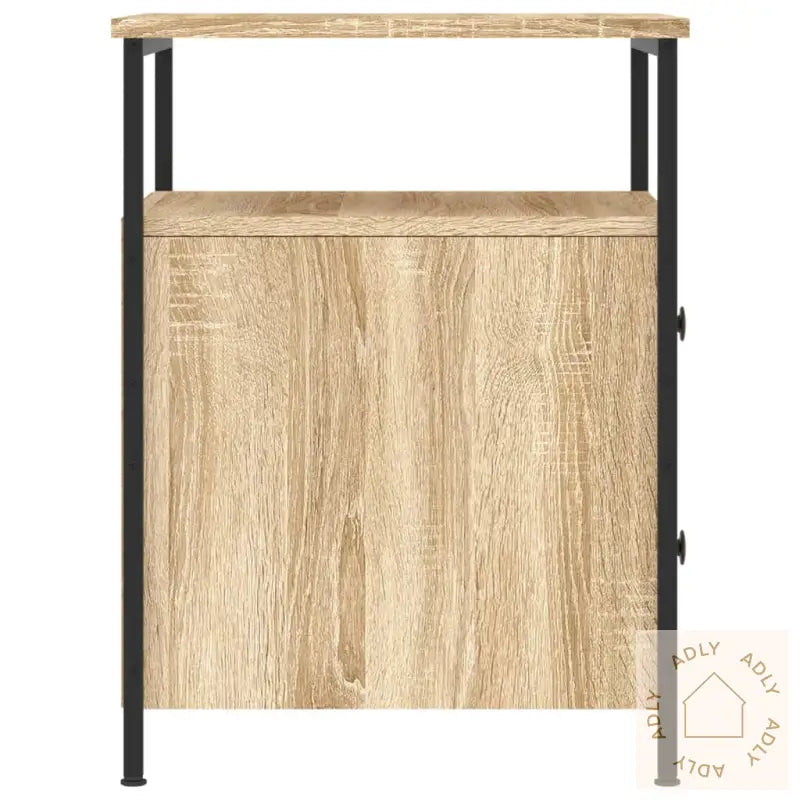 Nattbord 2 Stk Sonoma Eik 44X45X60 Cm Konstruert Tre