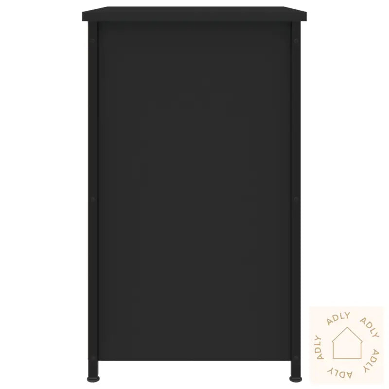 Nattbord 2 Stk Svart 40X36X60 Cm Konstruert Tre