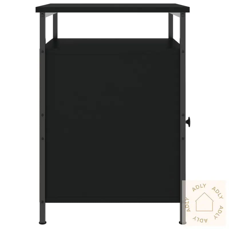 Nattbord 2 Stk Svart 40X42X60 Cm Konstruert Tre