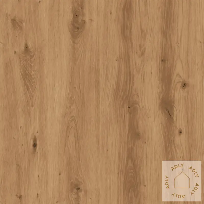 Lettebrunt tremønster på Nattbord i artisan eik med justerbare føtter for hagemøbler