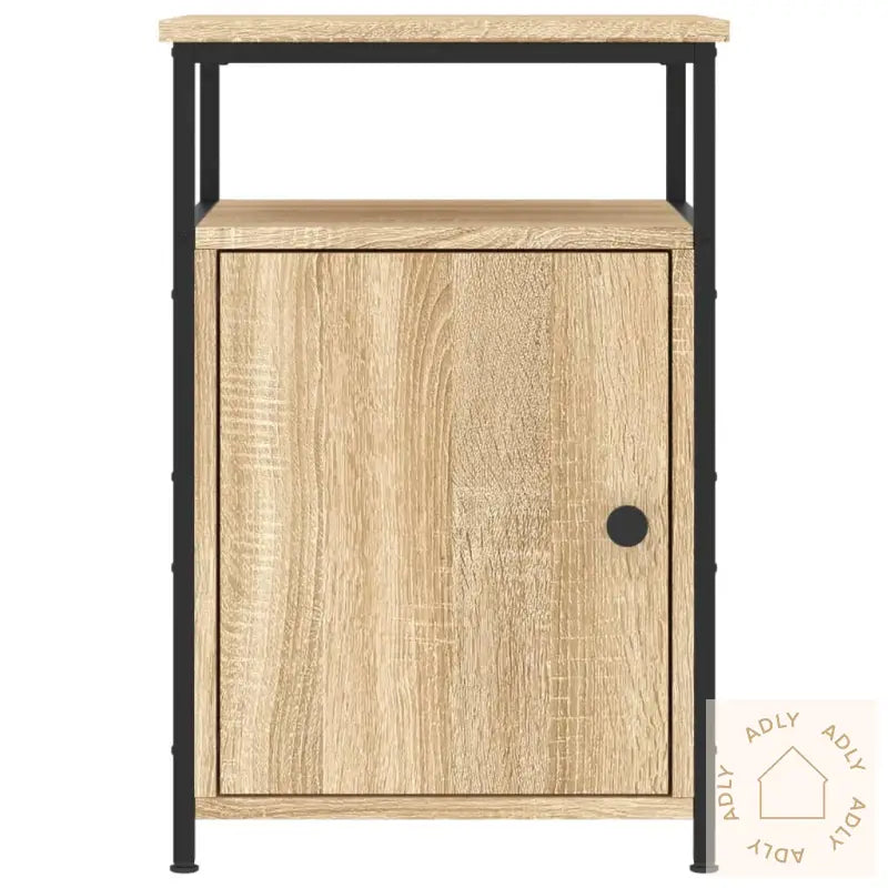 Nattbord Sonoma Eik 40X42X60 Cm Konstruert Tre