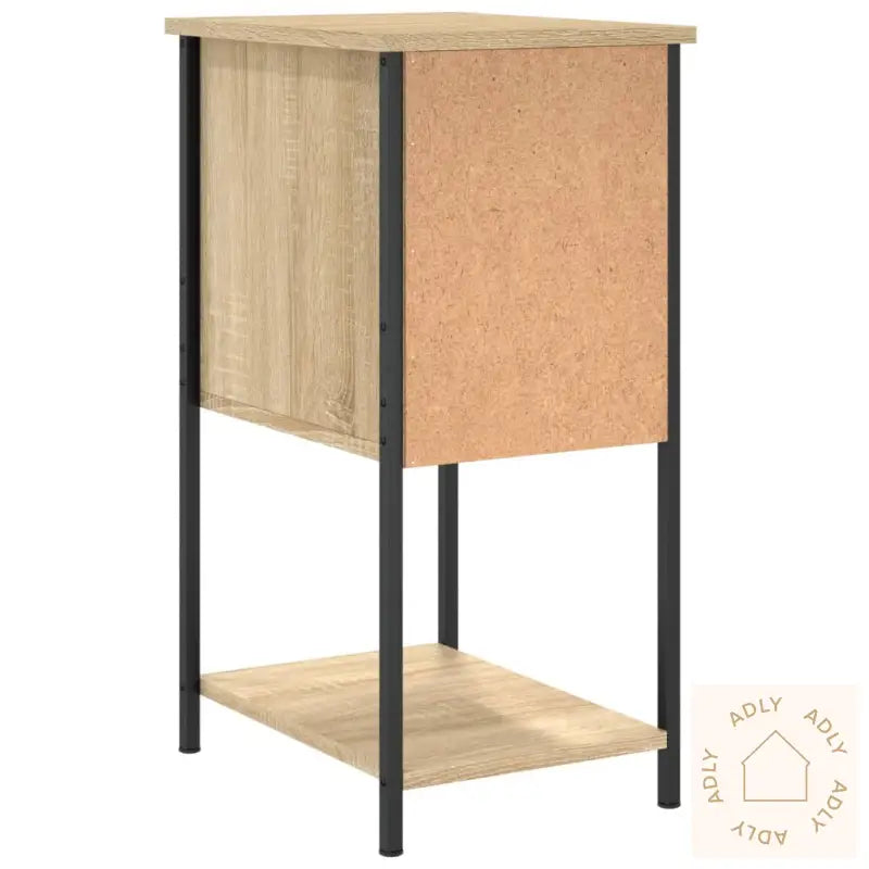 Nattbord 2 Stk Sonoma Eik 32X42X70 Cm Konstruert Tre