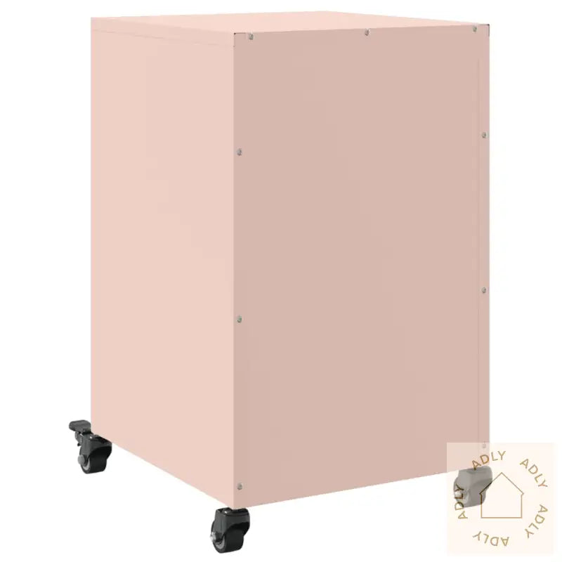 Nattbord Rosa 36X39X59 Cm Stål