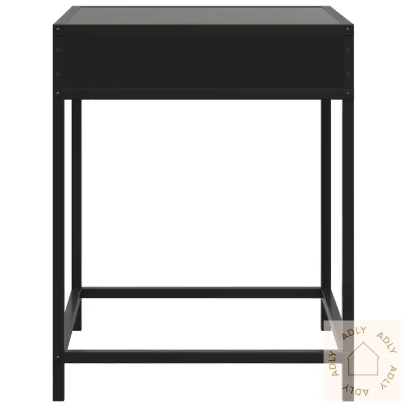 Salongbord Med Infinity Led Svart 40X40X51 Cm