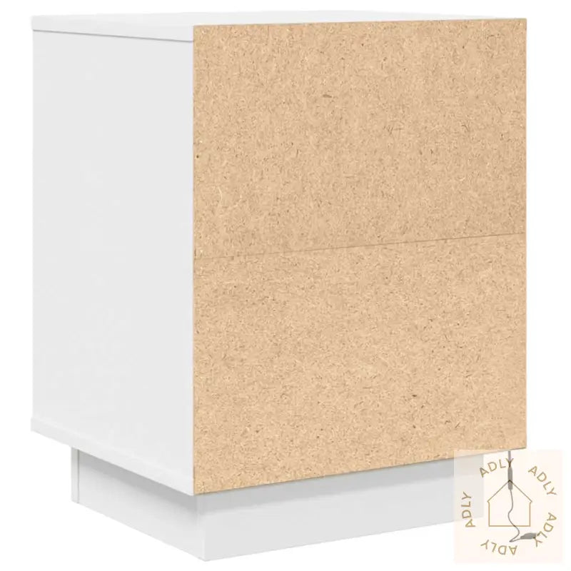 Nattskap Med Led-Lys Hvit 38X34X50 Cm