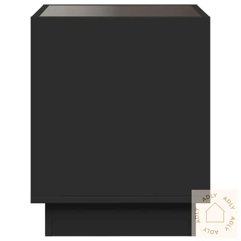 Salongbord Med Infinity Led Svart 50X50X50 Cm
