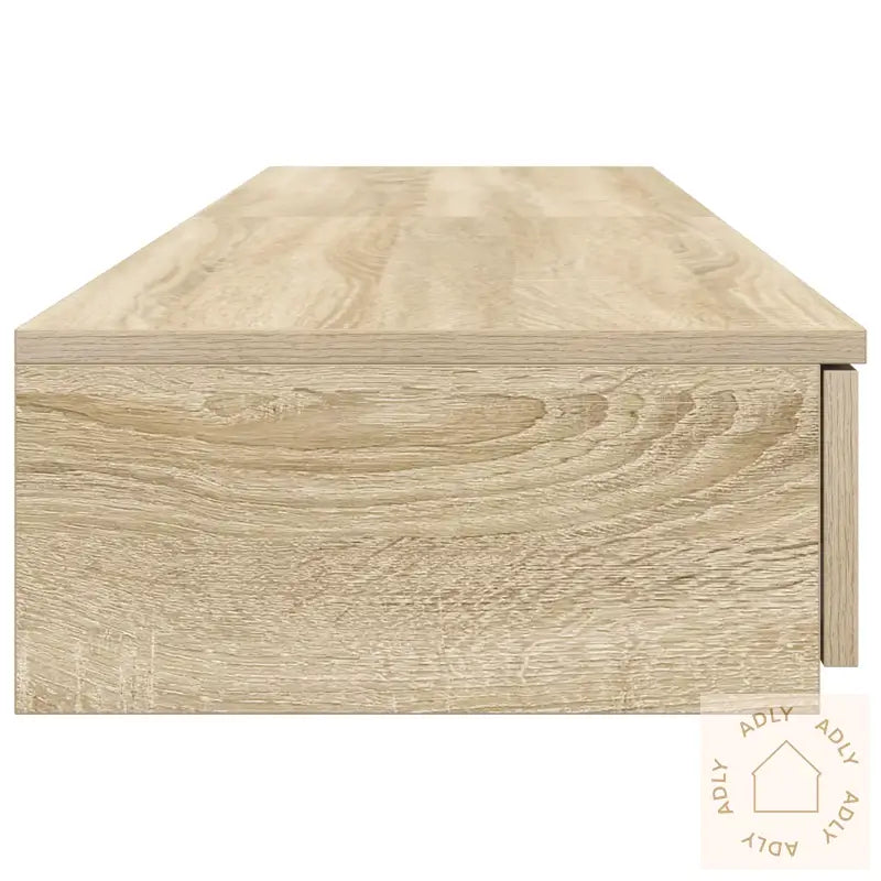 Seng Skuffer Sonoma Eik 150X36,5X16,5 Cm Konstruert Tre