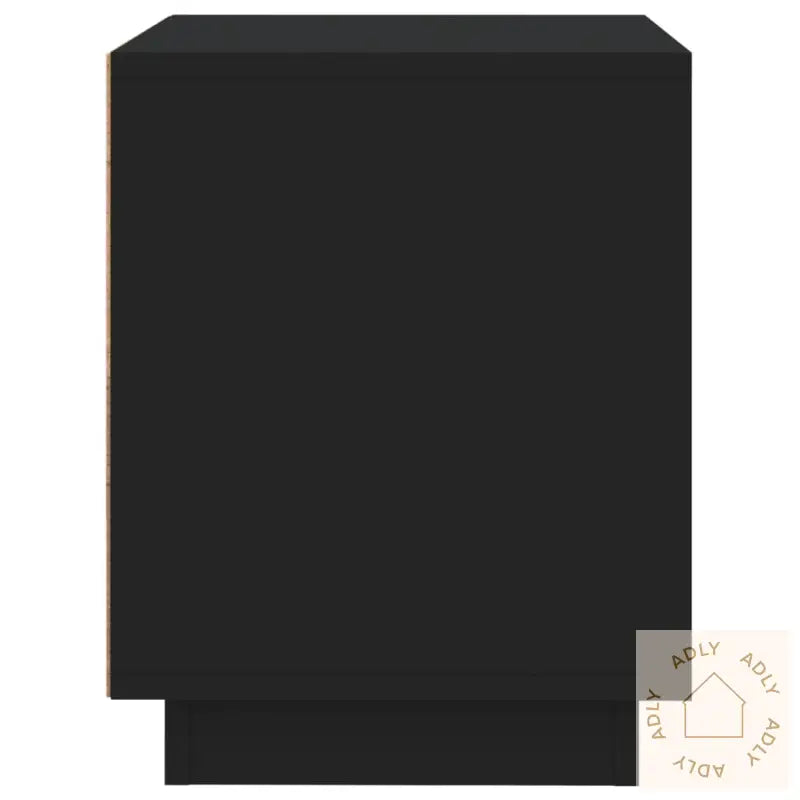 Nattbord 2 Stk Svart 44X35X45 Cm Konstruert Tre