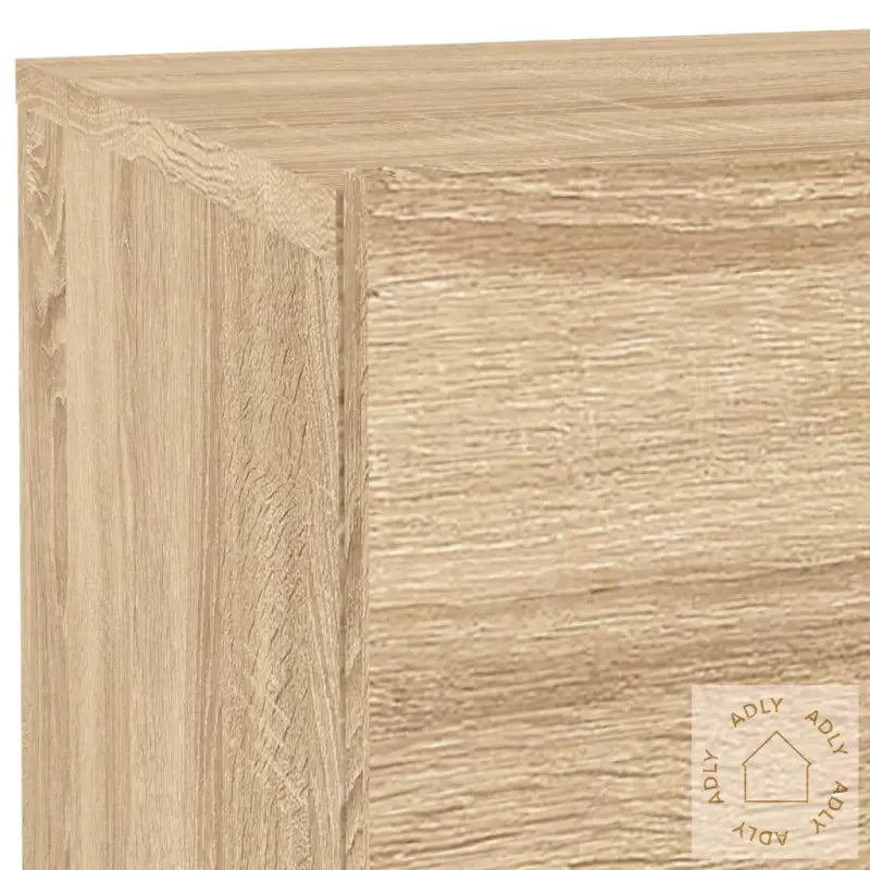 Nattbord Med Led Sonoma Eik 70X36X40,5 Cm